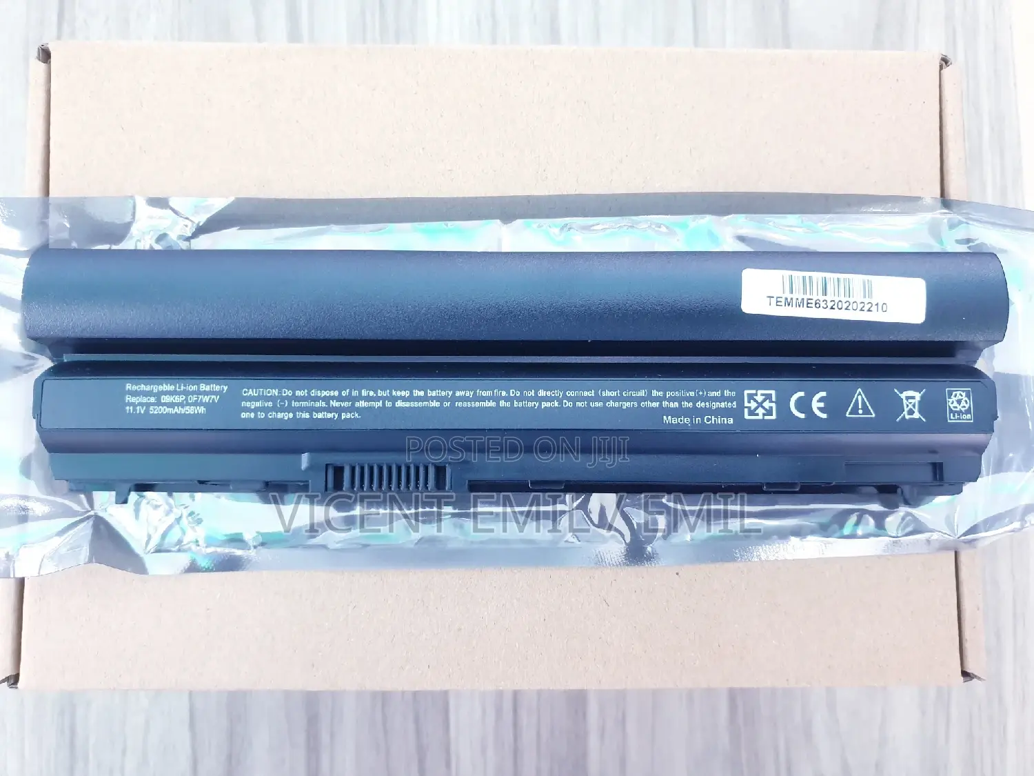 Dell Laptop Battery E6320, E6330, E6220 and E6230