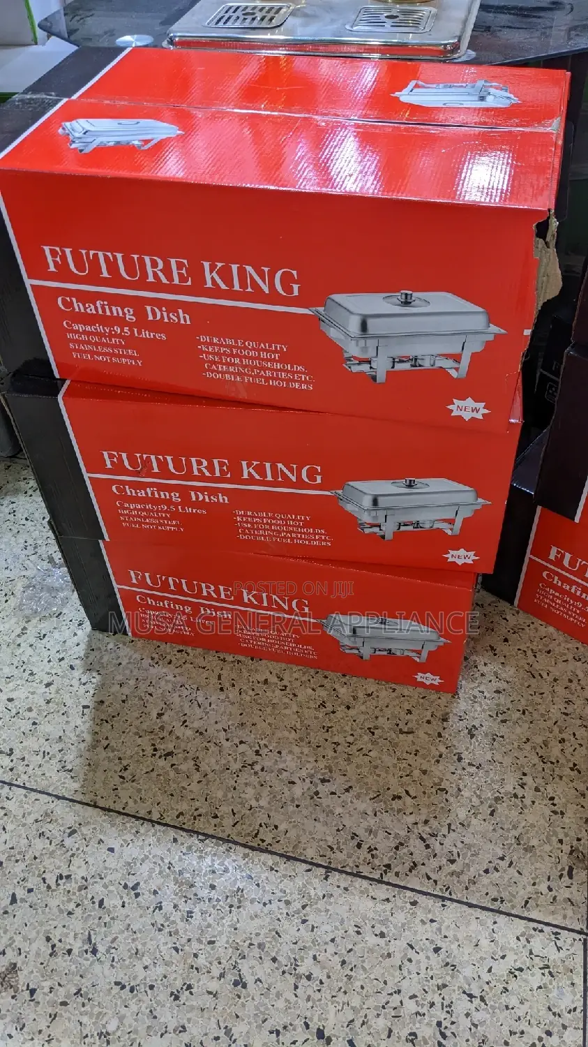 Chafing Dishes Double