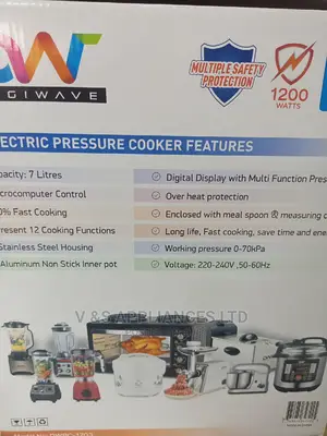 7l Electric Pressure Cooker