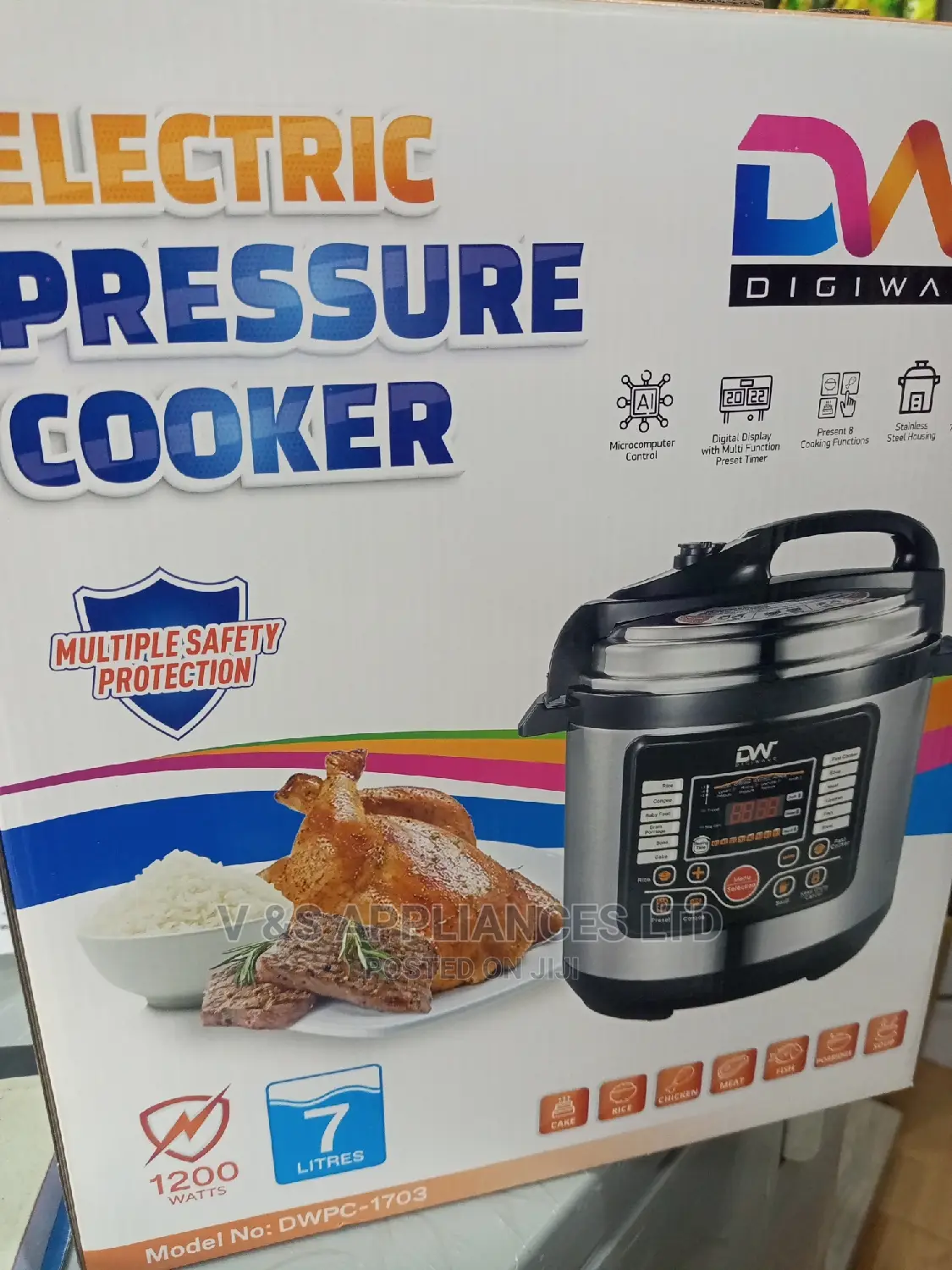 7l Electric Pressure Cooker