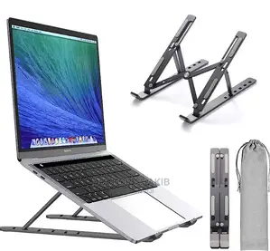 Adjustable Foldable Metallic Laptop Stand