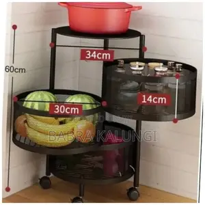3 Tier Kitchen, Bedroom, Bathroom Storage Rack