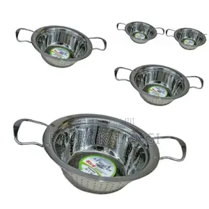 30cm Stainless Steel Rice, Vegetable Strainer Colander