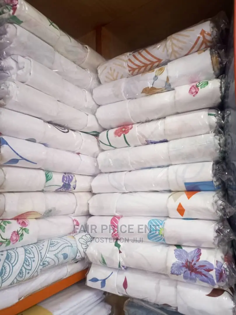 Pure Cotton Bedsheets.6x6.( White)