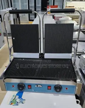 Double Commercial Sandwich Maker/ Griddle