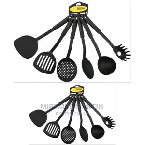 Black Kitchen Cooking Utensils