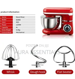 Avinas 4.8litres Automatic Silent Stand Mixer