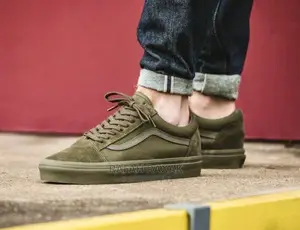 Original Green Classy Vans Off the Wall
