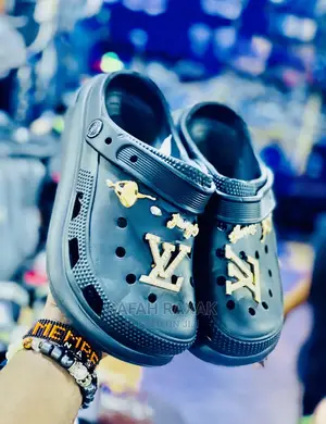 Classic Ladies Louis Vuitton Rubber Crocs