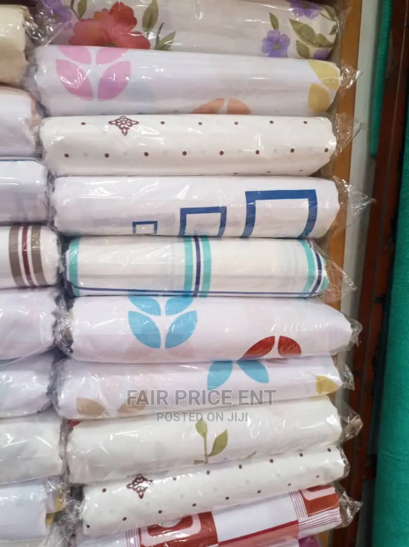 Pure Cotton Bedsheets.5x6( White)