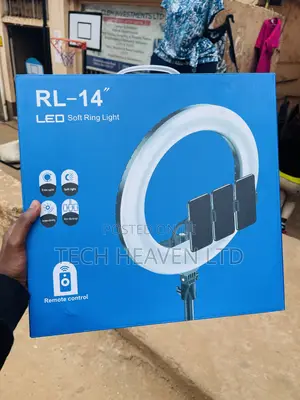 14 Inch Ring Light With Phone Holders And Remote- RL-14