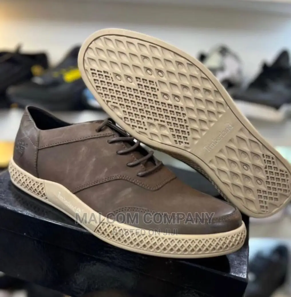 Leather and Rubber Men Shoes
