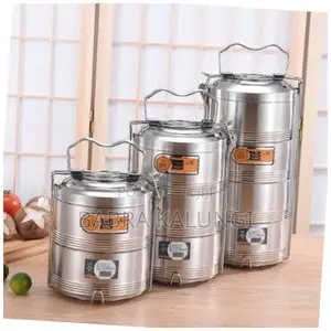 Air Tight 5 Layers Food Container Carrier Lunch Box