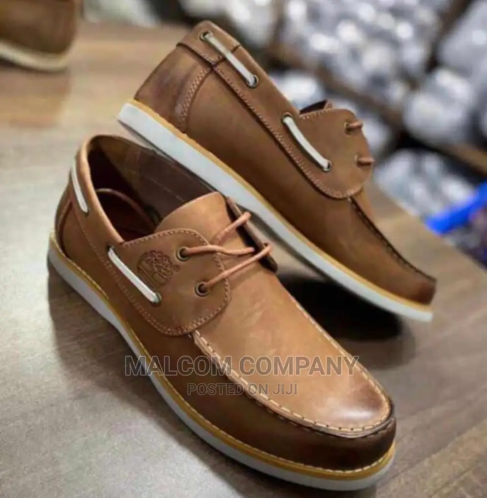Leather and Rubber Men Shoes