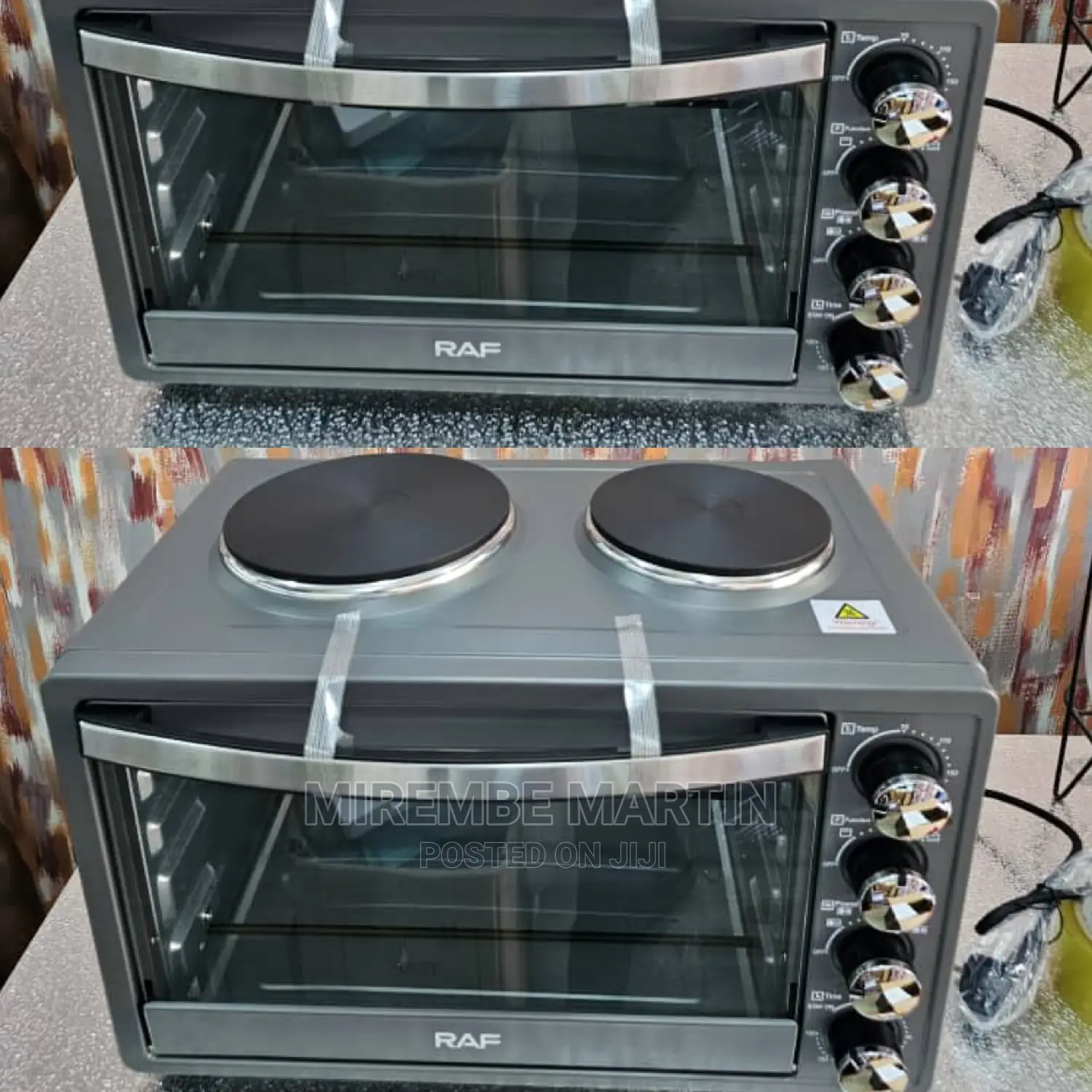 Raf Electric Oven With Hotplate