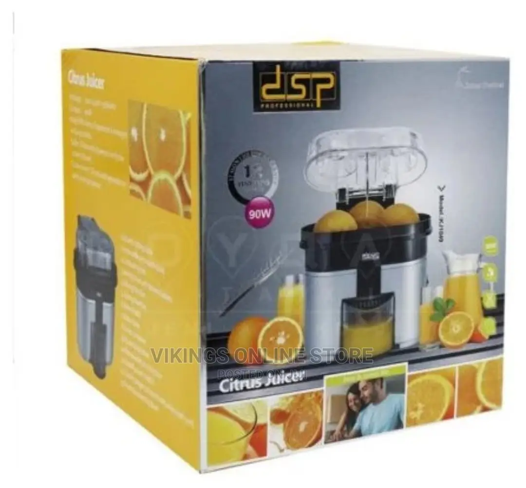 DSP Fast Electric Citrus Orange Double Juicer Extractor