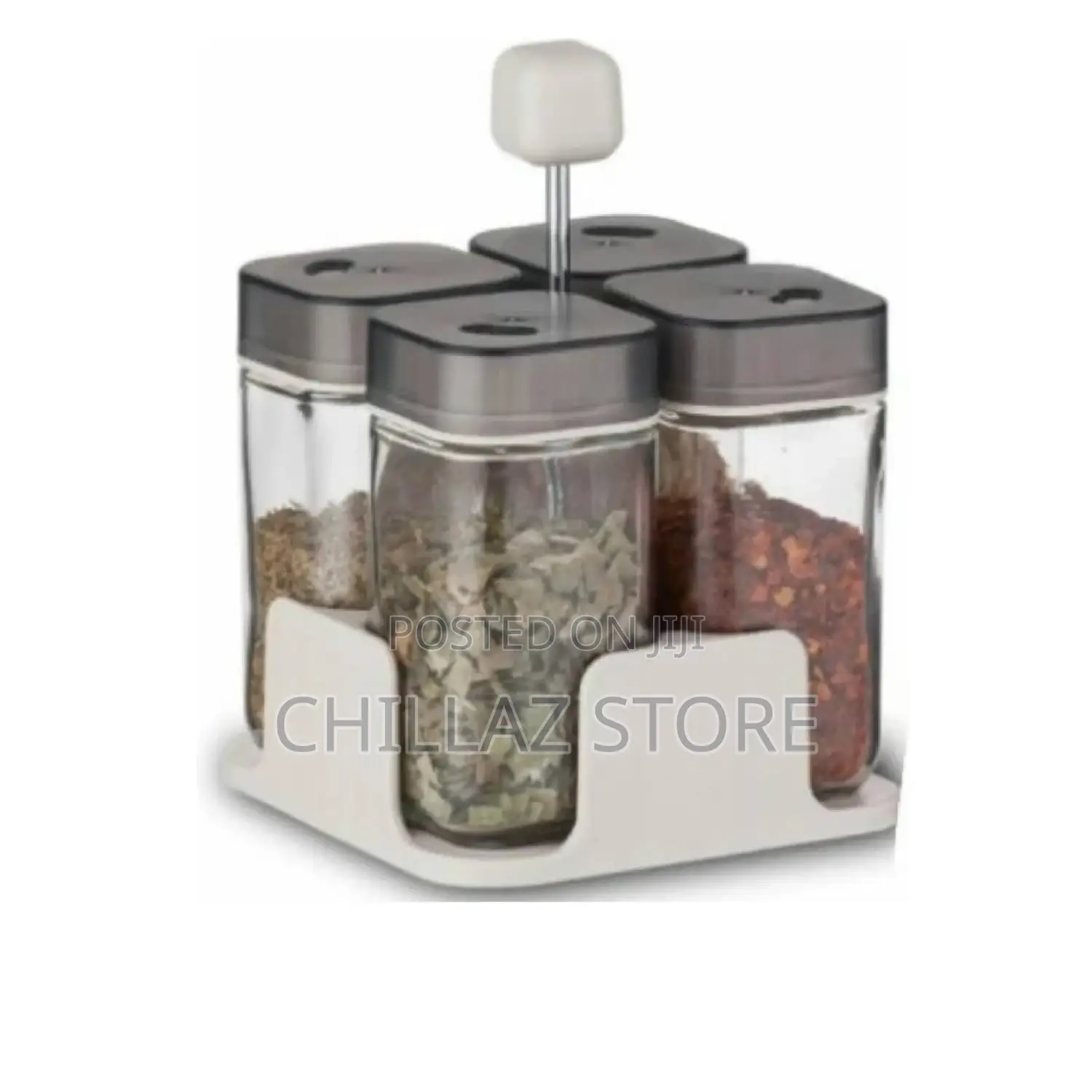 4pcs Countertop Spice and Rack Organizer.