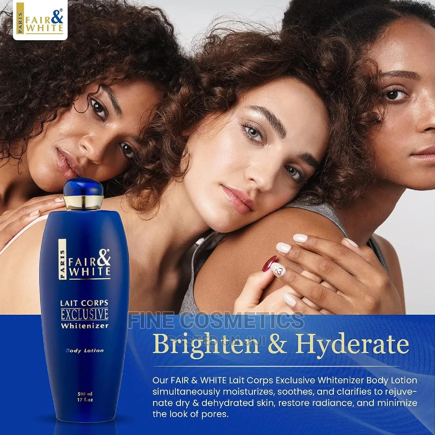 Original Fair and White Exclusive Whitenizer Lotion 500ml.