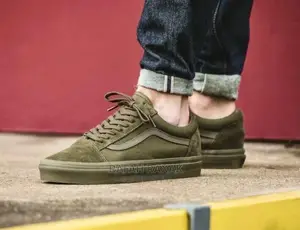 Original Green Classy Vans Off the Wall