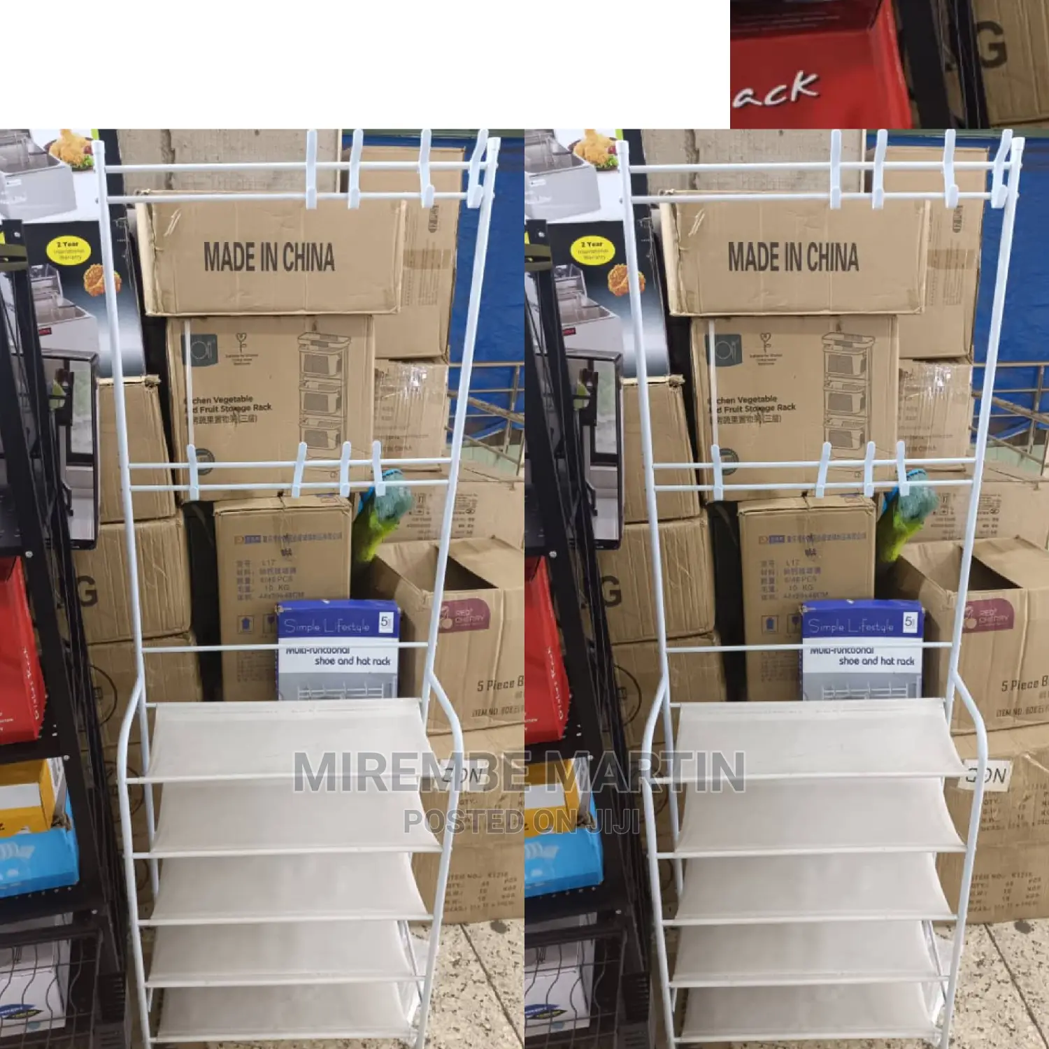 Shoe Rack and Coat Hanger