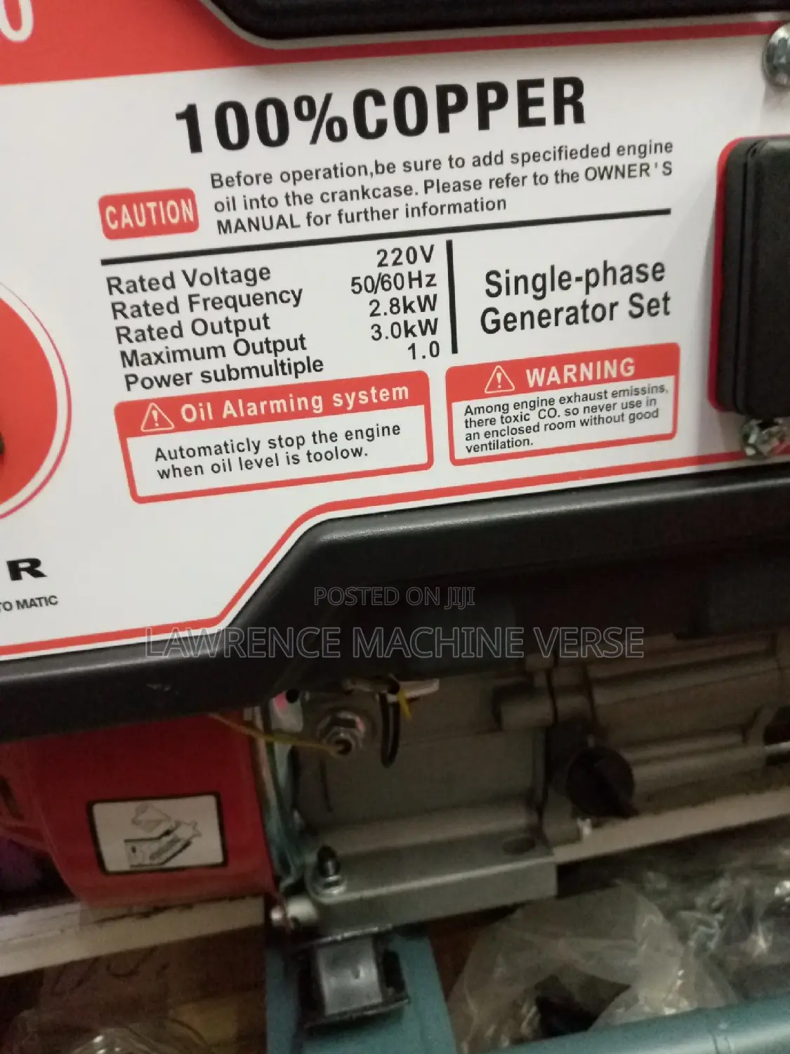 Generator Easy Power 3.0kw