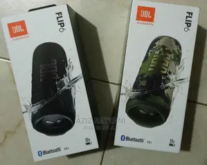 100% Original JBL Flip 6 Portable Bluetooth Speaker