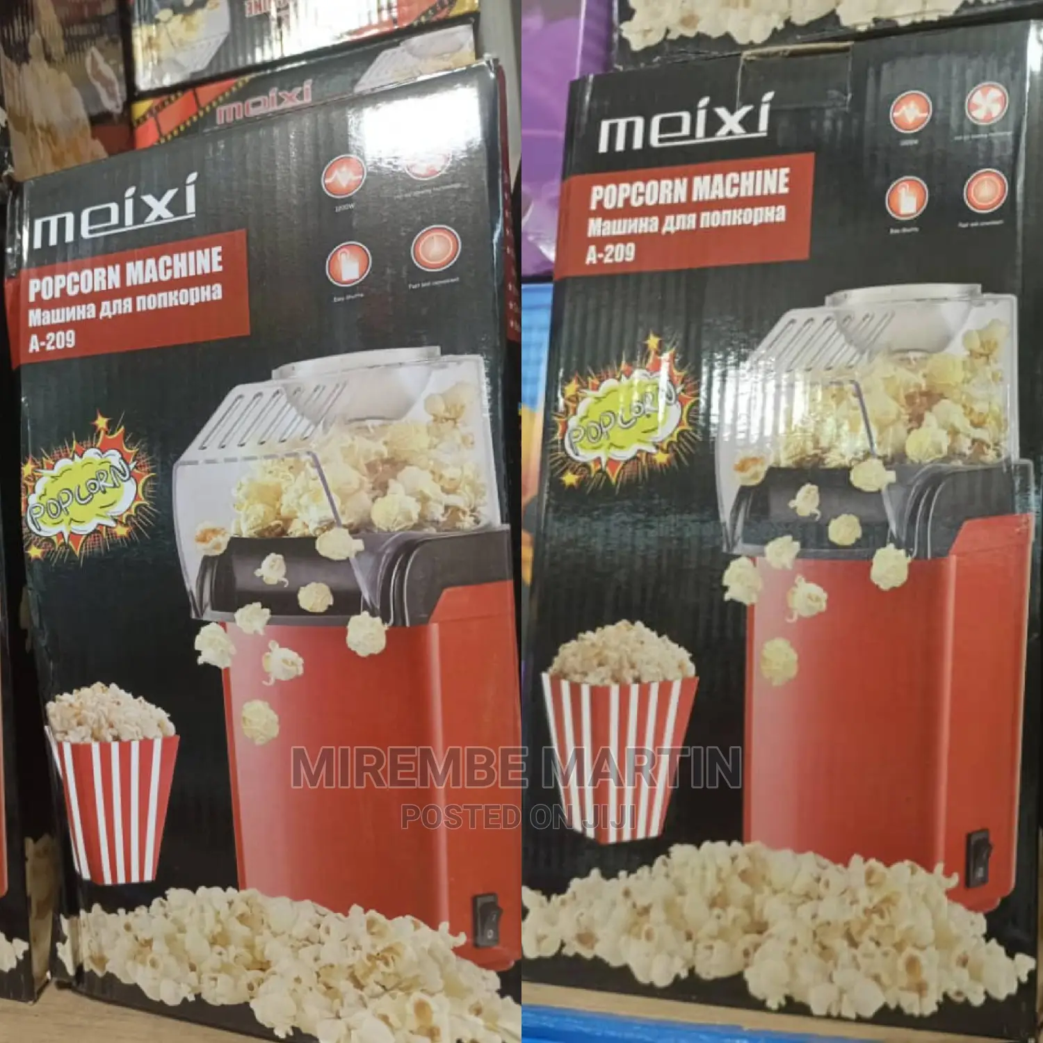 Hot Air Popcorn Maker