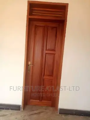 Interior Mahoganyi Door and Flame.