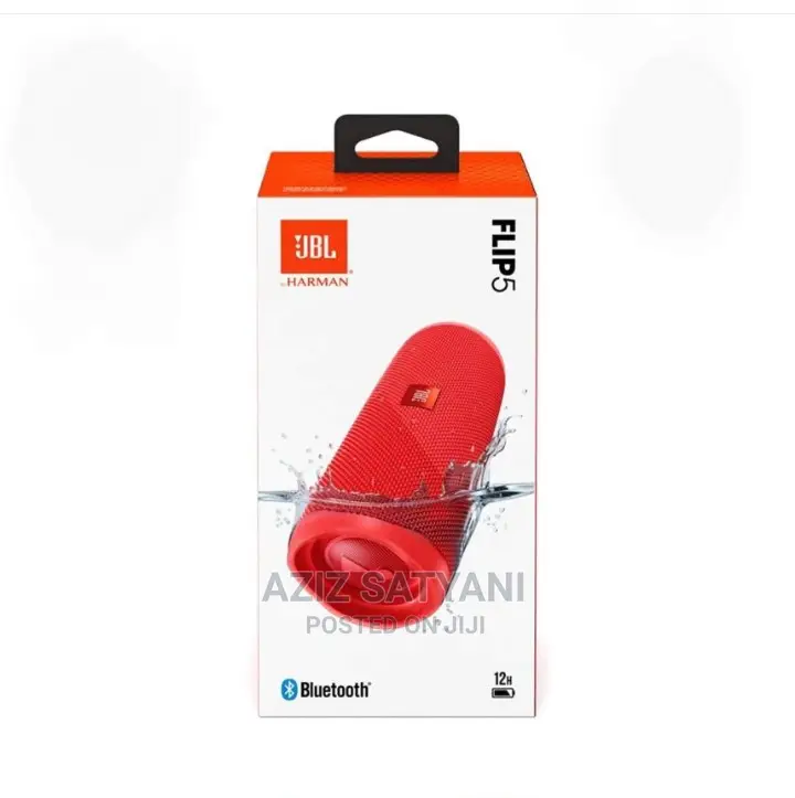 100% Original JBL Flip 5 Portable Bluetooth Speaker