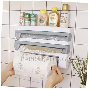 4 in 1 Cling Film,Paper Towel Holder