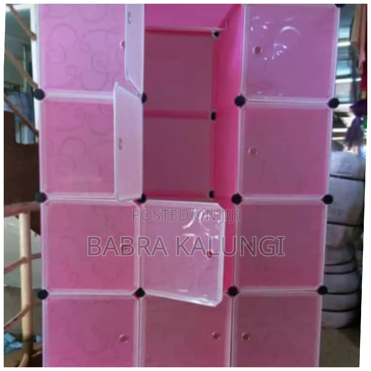 Plastic Wardrobe Color Pink