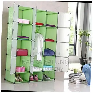 Green Plastic Wardrobe
