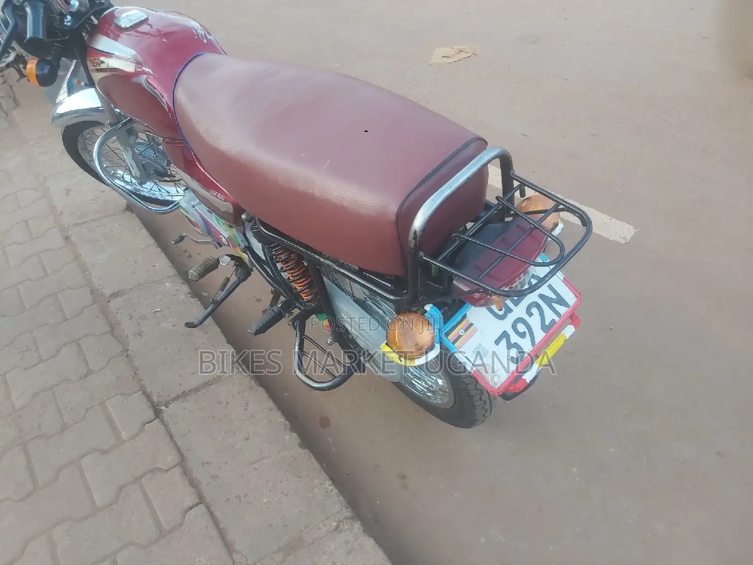 Bajaj Boxer 100 2018 Red