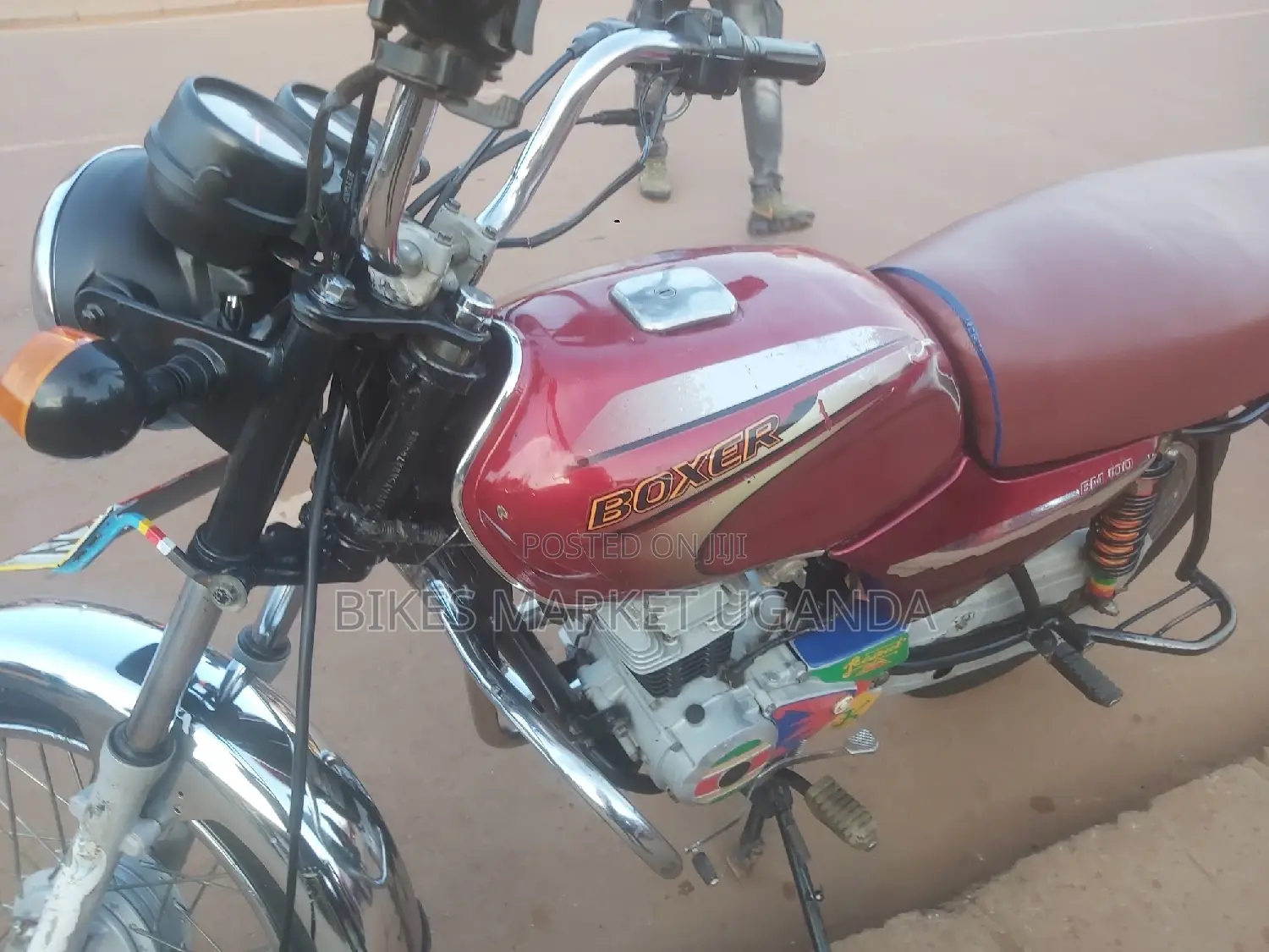 Bajaj Boxer 100 2018 Red