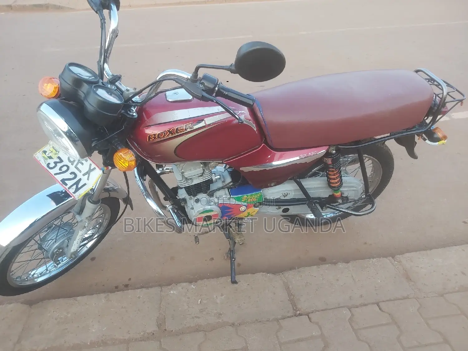 Bajaj Boxer 100 2018 Red