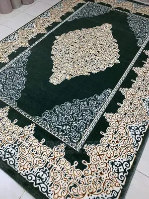 Executive Ruger Carpets.Extra Large.2x2 Mtrs.( Black )