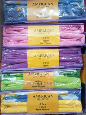 American Cotton Bedsheets.6x5( Pink)
