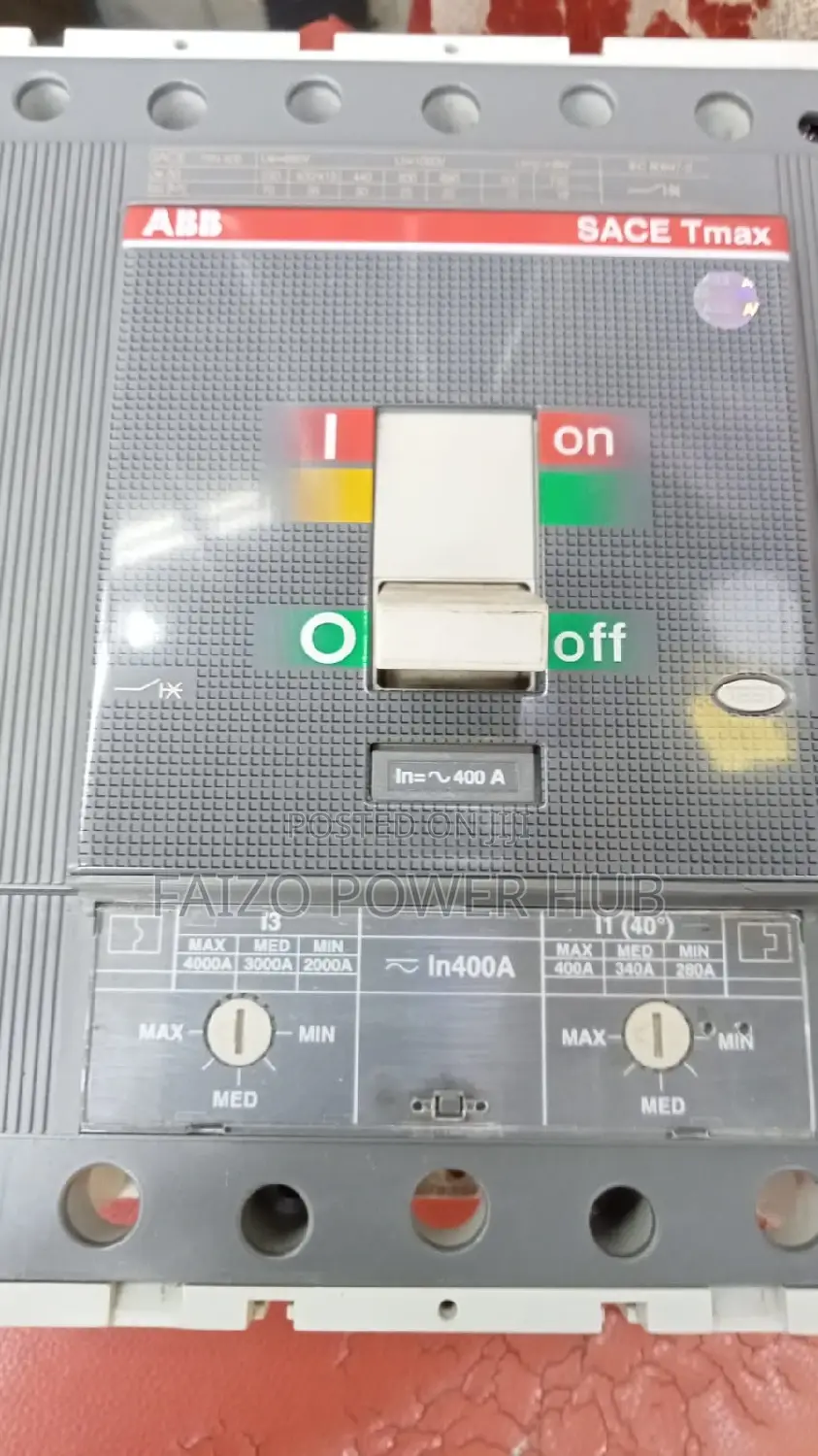 630A Abb McCb Breakers 3pole 4pole