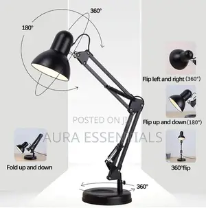 Long Arm Eye Protection Bedside Table Lamp
