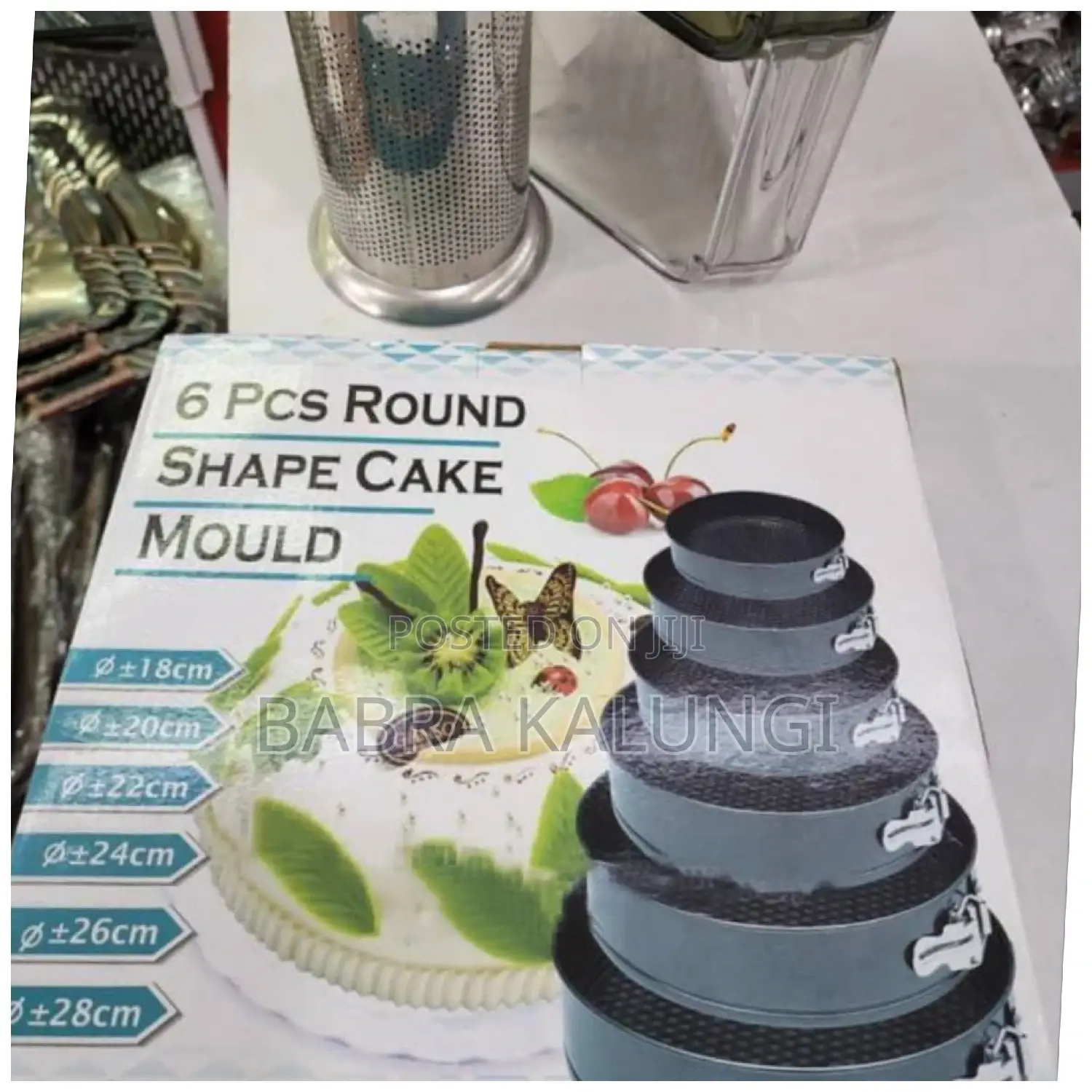Round Cake Mould Set