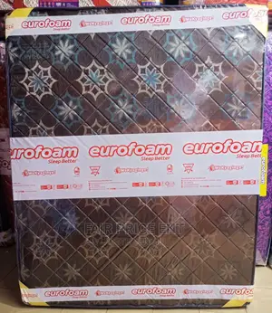 Premium High Density Mattress.6x6x12inches.( Brown)