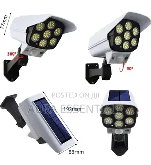 Solar Powered Dummy Camera Motion Sensor Light