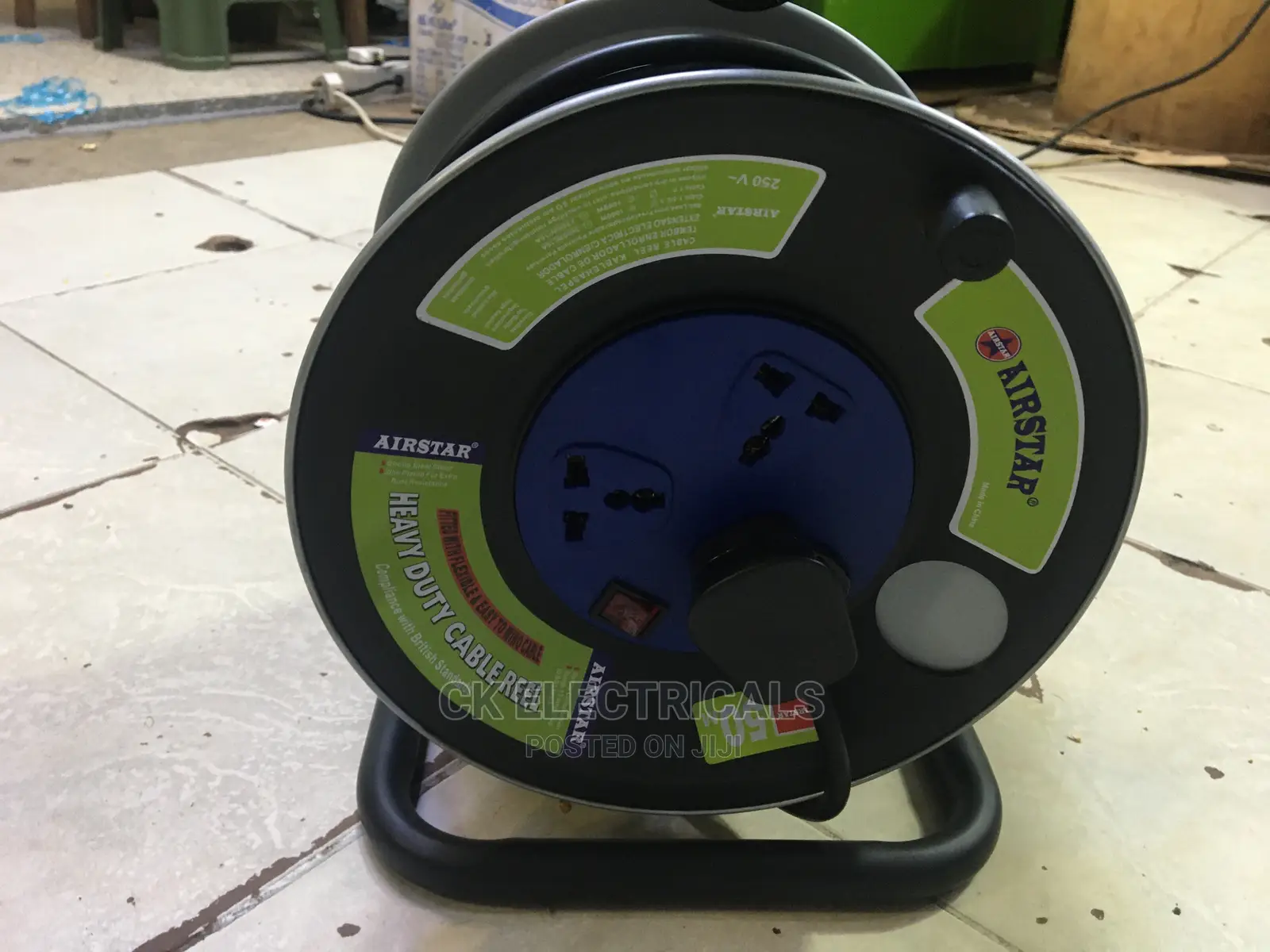 Extension Reel (Moveable Extension 25mtrs,50mtrs)