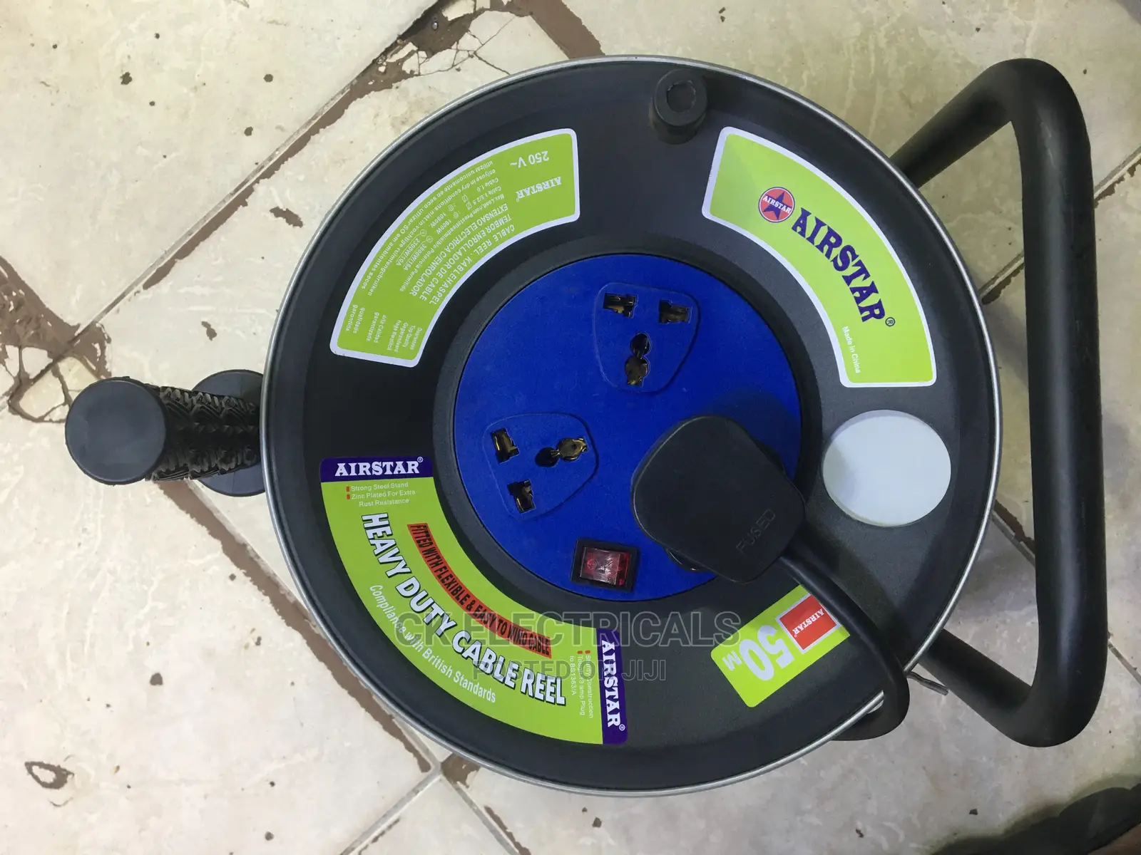 Extension Reel (Moveable Extension 25mtrs,50mtrs)