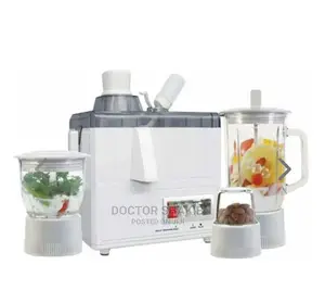 DSP 4 in 1 Glass Food Processor, Extractor, Mixer, Blender