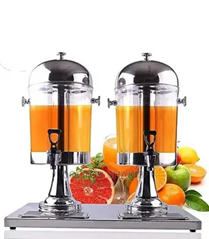 Double Non Electric Juice Dispenser