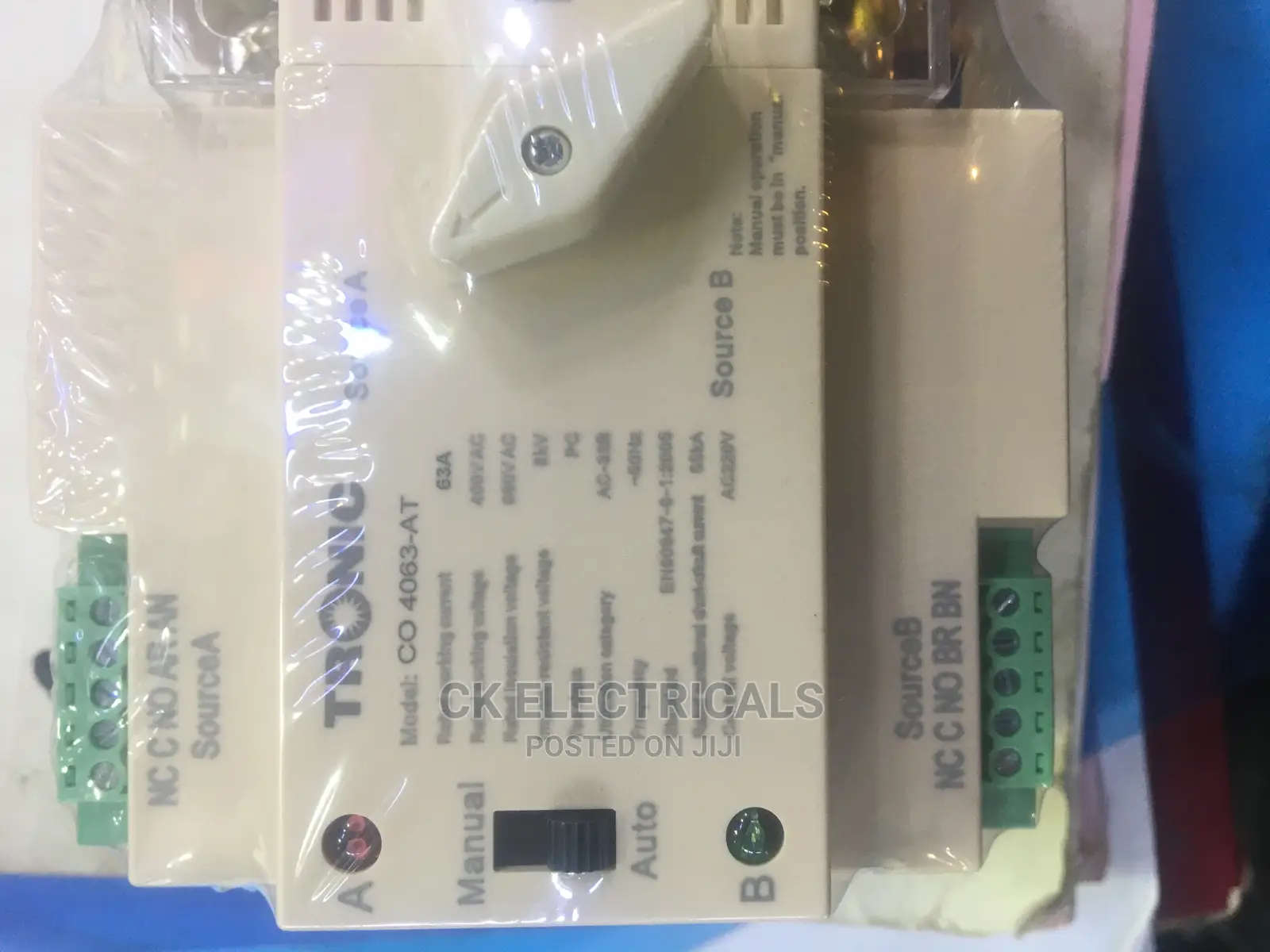 Automatic Change Over 45amps