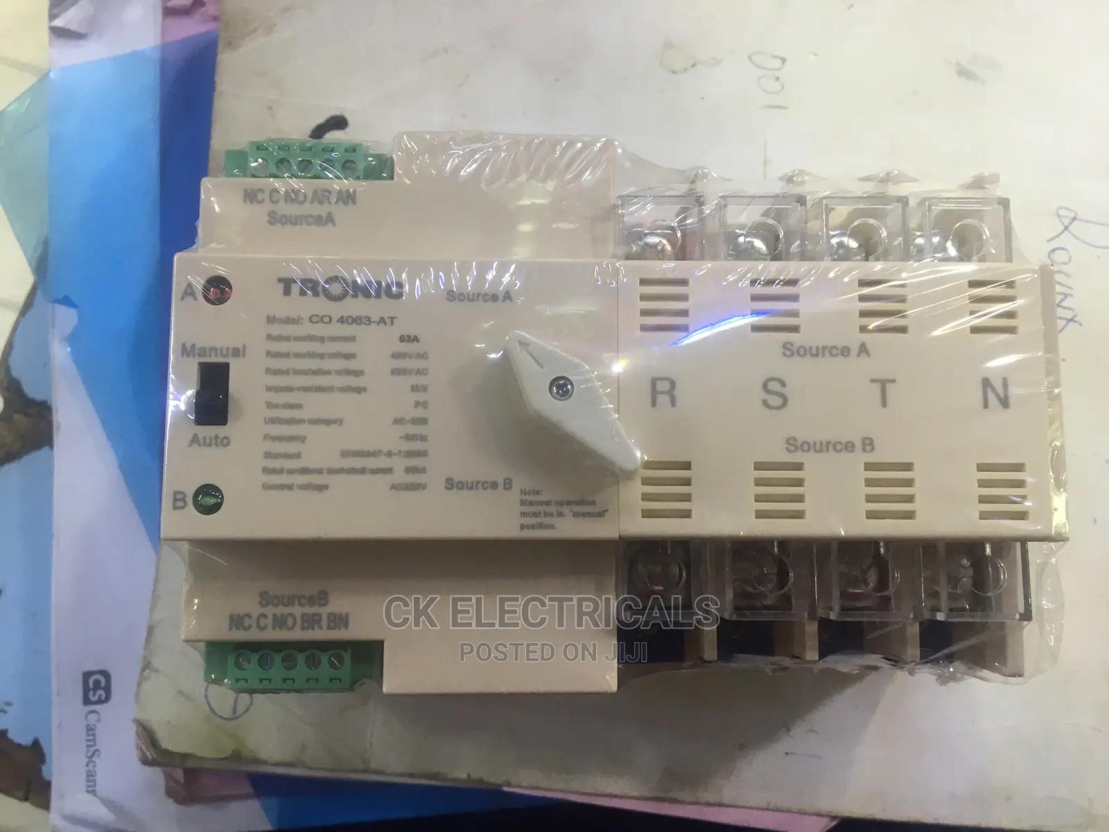 Automatic Change Over 45amps