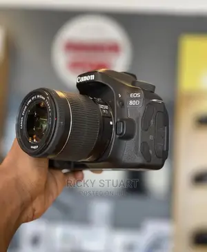 Canon 80D WTH 18-55mm Lens