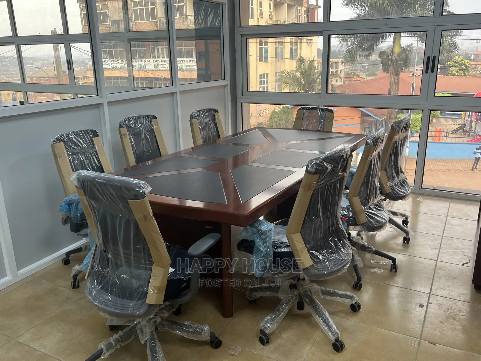 Boardroom Table and 8 Chairs